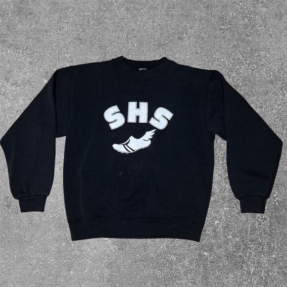 American Vintage 70s 80s High School Crew Sweatshirt - Picture 1 of 6